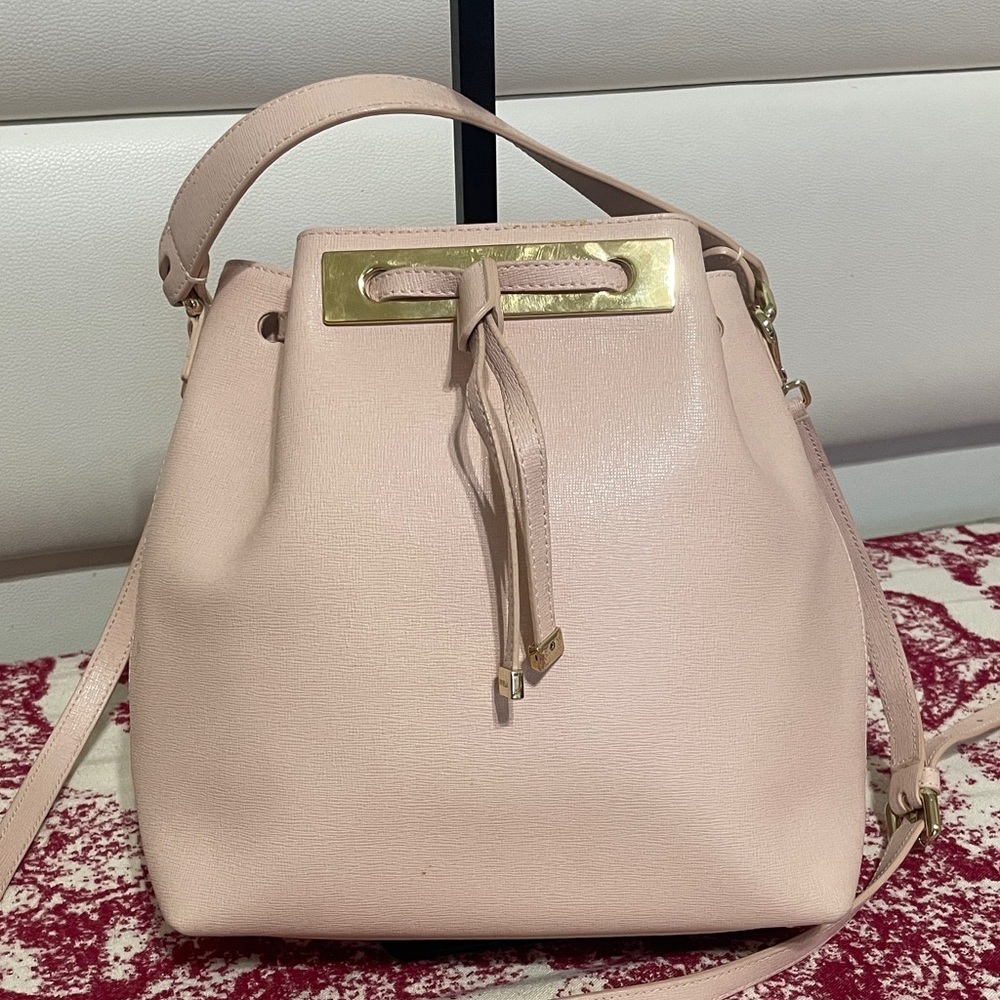 Furla Elegant Pink Bucket Bag